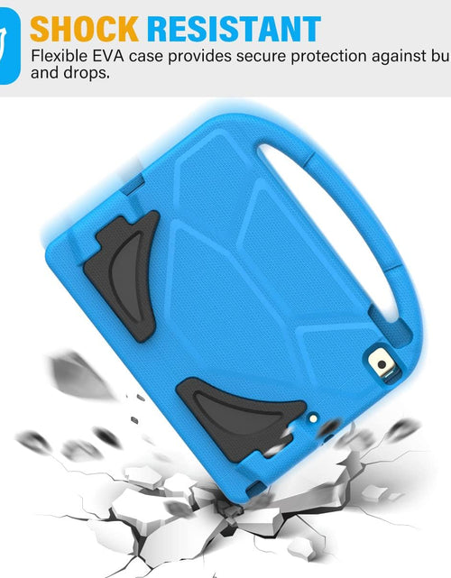 Load image into Gallery viewer, Kids Case for Ipad 9Th/8Th/7Th Generation - Ipad 10.2 Inch 2021/2020/2019 Case with Built-In Screen Protector, Durable Shockproof Handle Stand Kids Case for Apple Ipad 7/8/9 Gen, Blue
